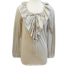 画像をギャラリービューアに読み込む, iCB アイシービー カットソー グレージュ Sサイズ【中古】【新品同様】【美品】