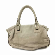 画像をギャラリービューアに読み込む, アンメートルキャレ 1metrecarre ハンドバッグ ショルダーバッグ ベージュ 中古