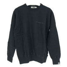 画像をギャラリービューアに読み込む, エイプ A BATHING APE トレーナー BAPE 黒 M 未使用 中古