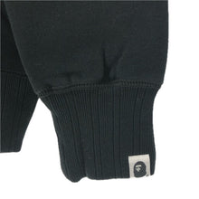 画像をギャラリービューアに読み込む, エイプ A BATHING APE トレーナー BAPE 黒 M 未使用 中古