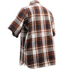 画像をギャラリービューアに読み込む, エイプ A BATHING APE 半袖シャツ 茶色 L 未使用 中古