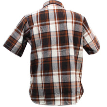 画像をギャラリービューアに読み込む, エイプ A BATHING APE 半袖シャツ 茶色 L 未使用 中古