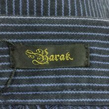 Load image into Gallery viewer, バラク Barak スカート ネイビー ストライプ柄 中古