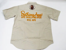 画像をギャラリービューアに読み込む, エイプ A BATHING APE ウエスタンシャツ 半袖 Mサイズ【中古】【新品同様】【美品】