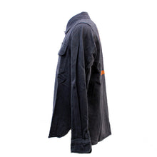 画像をギャラリービューアに読み込む, エイプ A BATHING APE 長袖ワークシャツ 黒 M【中古】【新品同様】【美品】