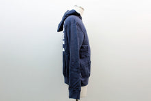 画像をギャラリービューアに読み込む, A BATHING APE アベイシングエイプ ハーフジップ プルオーバースウェット パーカー レーヨン×コットン ネイビー Mサイズ【中古】【新品同様】【美品】メンズ