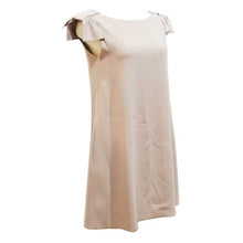 画像をギャラリービューアに読み込む, フォクシー FOXEY ワンピース パピヨンリボン ベージュ サイズ38 S相当【中古】