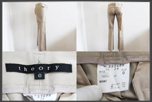 画像をギャラリービューアに読み込む, セオリー Theory ストレッチパンツ ベージュ 0 中古