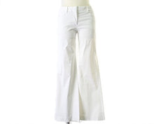 画像をギャラリービューアに読み込む, セオリーリュクス Theory Luxe パンツ 白 サイズ36 7号 S相当 中古