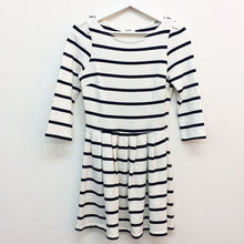 画像をギャラリービューアに読み込む, SNIDEL スナイデル ワンピース 七分袖 ボーダー柄 Fサイズ【中古】