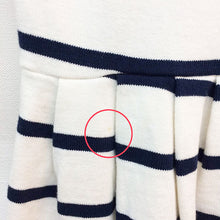 画像をギャラリービューアに読み込む, SNIDEL スナイデル ワンピース 七分袖 ボーダー柄 Fサイズ【中古】