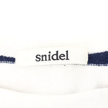 画像をギャラリービューアに読み込む, SNIDEL スナイデル ワンピース 七分袖 ボーダー柄 Fサイズ【中古】