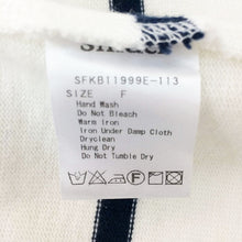 画像をギャラリービューアに読み込む, SNIDEL スナイデル ワンピース 七分袖 ボーダー柄 Fサイズ【中古】