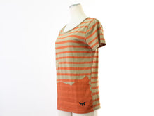 이미지를 갤러리 뷰어에 로드 , TSUMORI CHISATO ツモリチサト Tシャツ オレンジ 2 中古