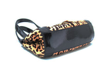 画像をギャラリービューアに読み込む, セルジオロッシ Sergio Rossi ハンドバッグ レオパード 中古