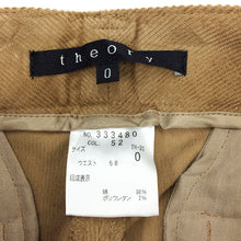 画像をギャラリービューアに読み込む, セオリー Theory コーデュロイ ワイドパンツ 0 ベージュ 中古 新品同様