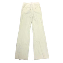 Load image into Gallery viewer, セオリー Theory ベロアパンツ 白 中古