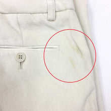 Load image into Gallery viewer, セオリー Theory ベロアパンツ 白 中古