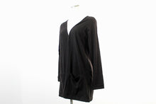 画像をギャラリービューアに読み込む, FRUIT CAKE フルーツケイク カーディガン 黒 中古