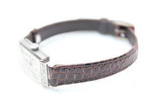 將圖片載入圖庫檢視器 OMEGA オメガ ダイヤ付手巻き時計 Cal245 pt900 ヴィンテージ ブラウン シルバー 中古