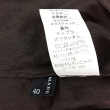 Load image into Gallery viewer, チヴィディーニ CIVIDINI ライトジャケット 7分袖 ボルドー 中古