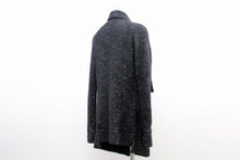画像をギャラリービューアに読み込む, セオリー Theory ウールコート 黒 S レディース ミドル丈 中古