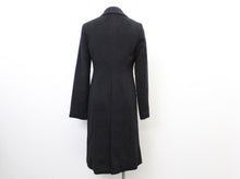 將圖片載入圖庫檢視器 ビッキー VICKY アンゴラ混コート 黒 中古
