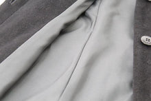 將圖片載入圖庫檢視器 ビッキー VICKY アンゴラ混コート 黒 中古