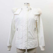 画像をギャラリービューアに読み込む, ジルスチュアート キルティングジャケット 白 S 中古