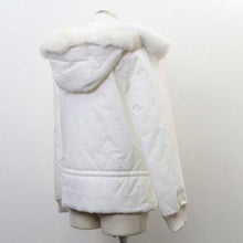 画像をギャラリービューアに読み込む, ジルスチュアート キルティングジャケット 白 S 中古