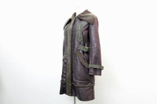 画像をギャラリービューアに読み込む, PRAIDE プライド エコムートンコート ロング丈 ブラウン 38 中古