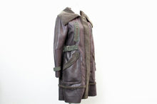 画像をギャラリービューアに読み込む, PRAIDE プライド エコムートンコート ロング丈 ブラウン 38 中古