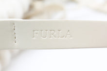 画像をギャラリービューアに読み込む, フルラ FURLA ハンドバッグ ウール×レザー 白 中古