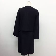 將圖片載入圖庫檢視器 ナチュラルビューティーベーシック NATURAL BEAUTY BASIC スカートスーツ 黒 中古