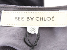 画像をギャラリービューアに読み込む, シーバイクロエ SEE BY CHLOE ワンピース 38 紫 中古