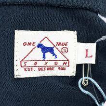 画像をギャラリービューアに読み込む, ワントゥルーサクソン ONE True Saxon Tシャツ ネイビー 中古 新品同様