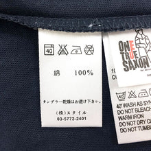 画像をギャラリービューアに読み込む, ワントゥルーサクソン ONE True Saxon Tシャツ ネイビー 中古 新品同様