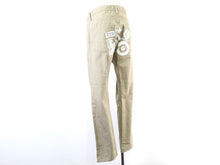 画像をギャラリービューアに読み込む, エイプ A BATHING APE カラーデニムパンツ M ベージュ 中古