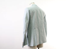 画像をギャラリービューアに読み込む, エイプ A BATHING APE テーラードジャケット 白×水色 M 中古