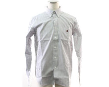 画像をギャラリービューアに読み込む, エイプ A BATHING APE ストライプシャツ M 中古 新品同様