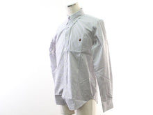 画像をギャラリービューアに読み込む, エイプ A BATHING APE ストライプシャツ M 中古 新品同様