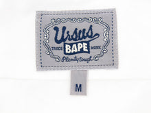 画像をギャラリービューアに読み込む, エイプ A BATHING APE シャツ M ホワイト 中古 新品同様