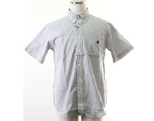 画像をギャラリービューアに読み込む, エイプ A BATHING APE ストライプシャツ M 中古 新品同様