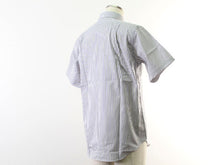 画像をギャラリービューアに読み込む, エイプ A BATHING APE ストライプシャツ M 中古 新品同様