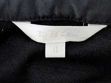 画像をギャラリービューアに読み込む, TO BE CHIC トゥー ビー シック チュニック 黒 2 中古