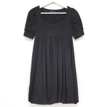 将图片加载到图库查看器,フリーズフレーズ FREES PHRASE 半袖ワンピース M ブラック 中古