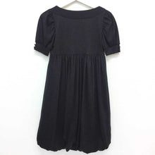 将图片加载到图库查看器,フリーズフレーズ FREES PHRASE 半袖ワンピース M ブラック 中古