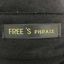 将图片加载到图库查看器,フリーズフレーズ FREES PHRASE 半袖ワンピース M ブラック 中古