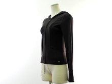 Load image into Gallery viewer, FOXEY NEW YORK フォクシー ストレッチリブパーカー 34032 ブラウン サイズ40(M相当)【中古】レディース