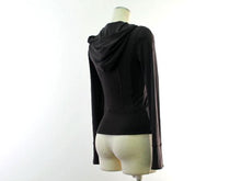 Load image into Gallery viewer, FOXEY NEW YORK フォクシー ストレッチリブパーカー 34032 ブラウン サイズ40(M相当)【中古】レディース